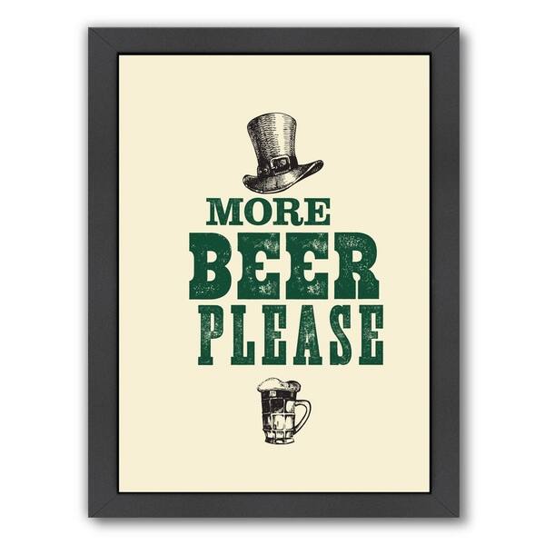 More Beer Please Framed Print Wall Art Bed Bath & Beyond 20579445