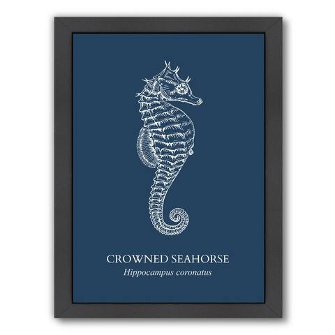 Seahorse Sea 2 - Framed Print Wall Art