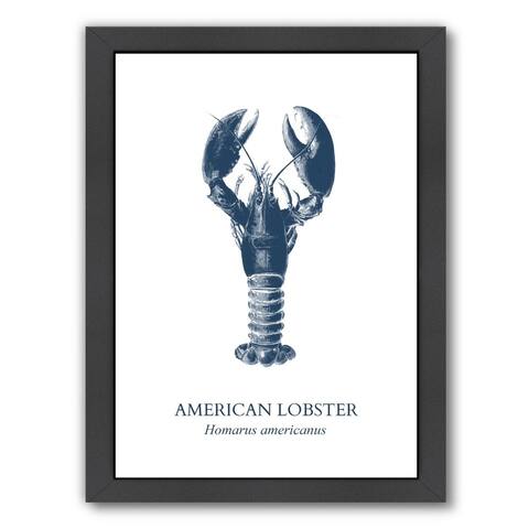 Lobster Sea - Framed Print Wall Art