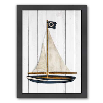 Sailboat - Framed Print Wall Art