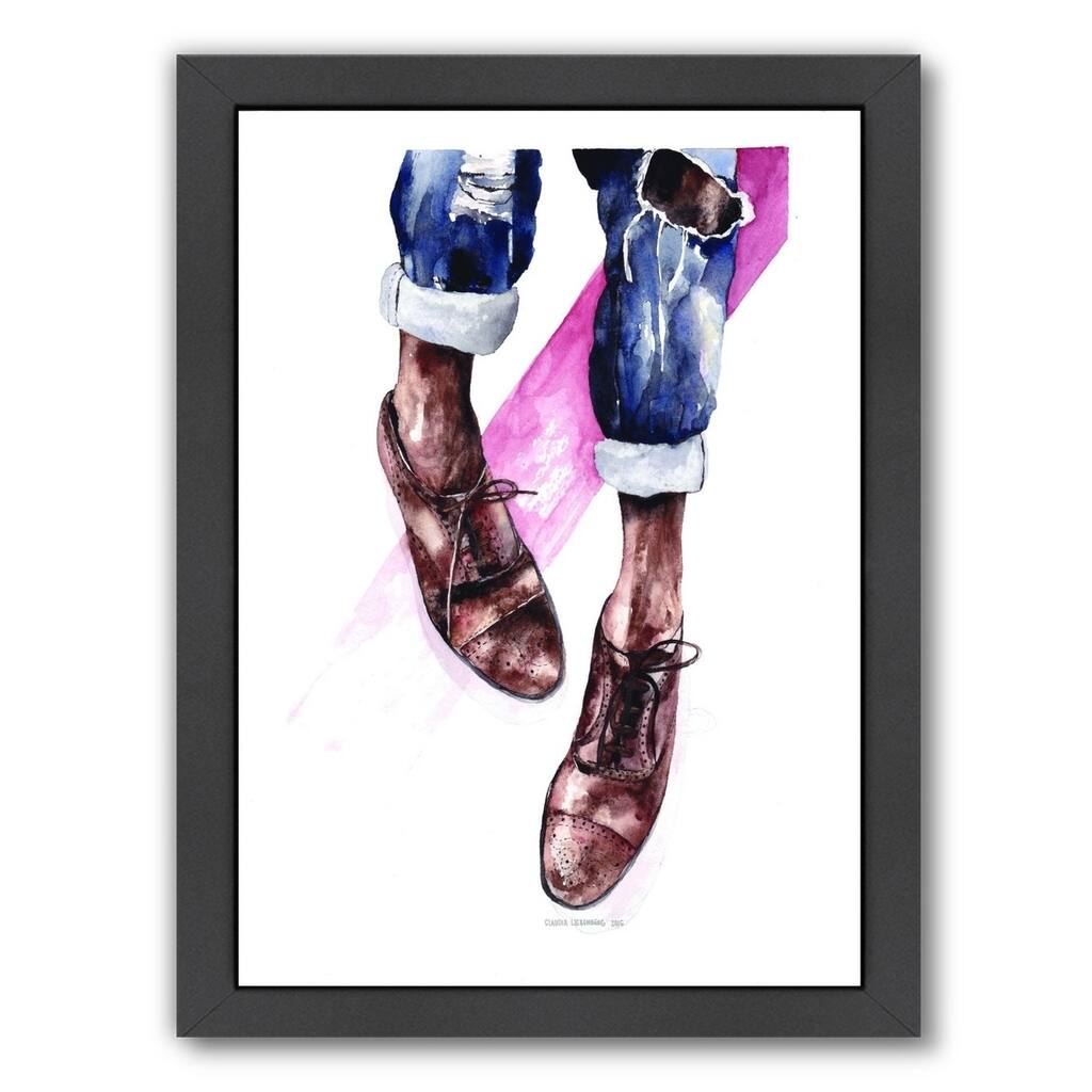Broqued - Framed Print Wall Art