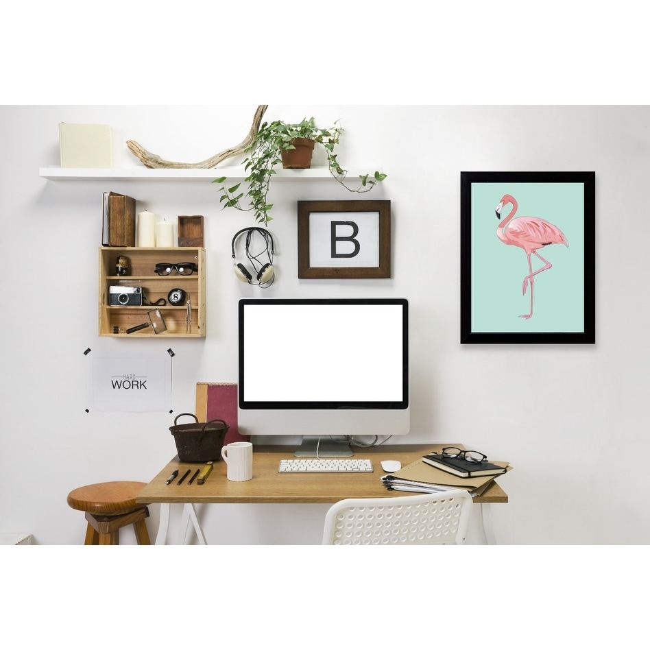 Acrylic Flamingo Cage Diamond Painting Desktop Decor for Office Desktop  Decor