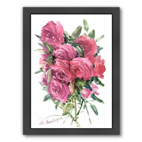 English Roses - Framed Print Wall Art