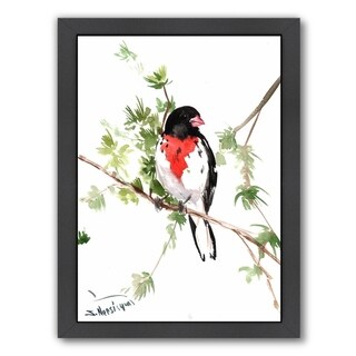 Rose Crested Grosbreak 2 - Framed Print Wall Art - Bed Bath & Beyond ...