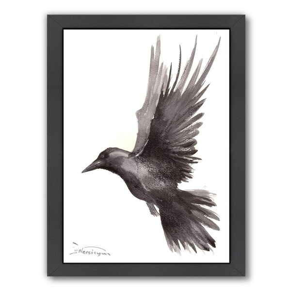 Crow Flying Drawing - ClipArt Best