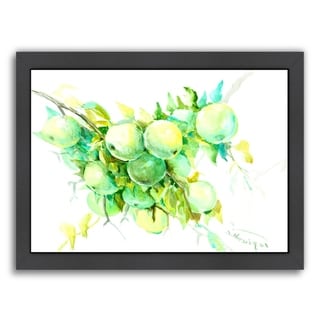 Green Apple Tree Kitchen - Framed Print Wall Art