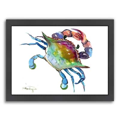 Crab - Framed Print Wall Art