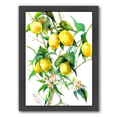 Lemon Tree 3 - Framed Print Wall Art