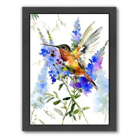 Alens Hummingbird - Framed Print Wall Art