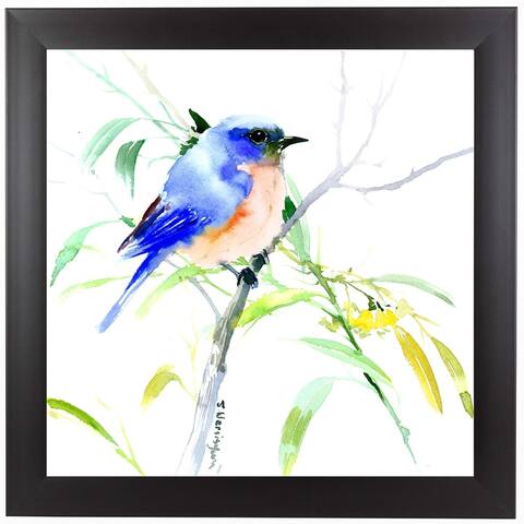 Bluebird - Framed Print Wall Art