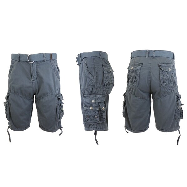 distressed cargo shorts