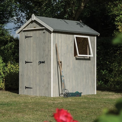 buy wood outdoor storage sheds & boxes online at overstock