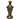 Royal Designs Simple Vase Design Lamp Finial with Antique Brass Finish