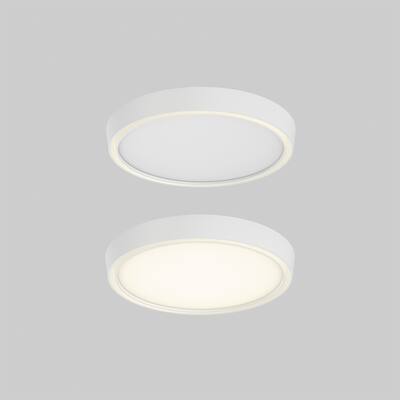 DALS Lighting Bloom 12 Inch Dual Light Dimmable Flush Mount - 12"