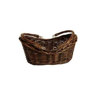 13.5" Dark Willow Basket
