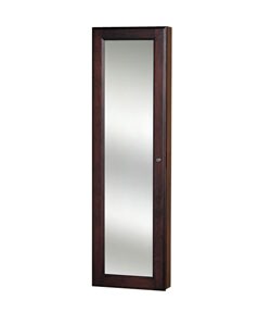 preview thumbnail 2 of 1, Harper Blvd Wall-mount Burgundy Cherry Jewelry Mirror
