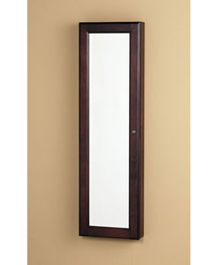 preview thumbnail 3 of 1, Harper Blvd Wall-mount Burgundy Cherry Jewelry Mirror