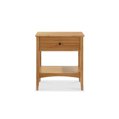 Willow 1 Drawer Nightstand, Caramelized