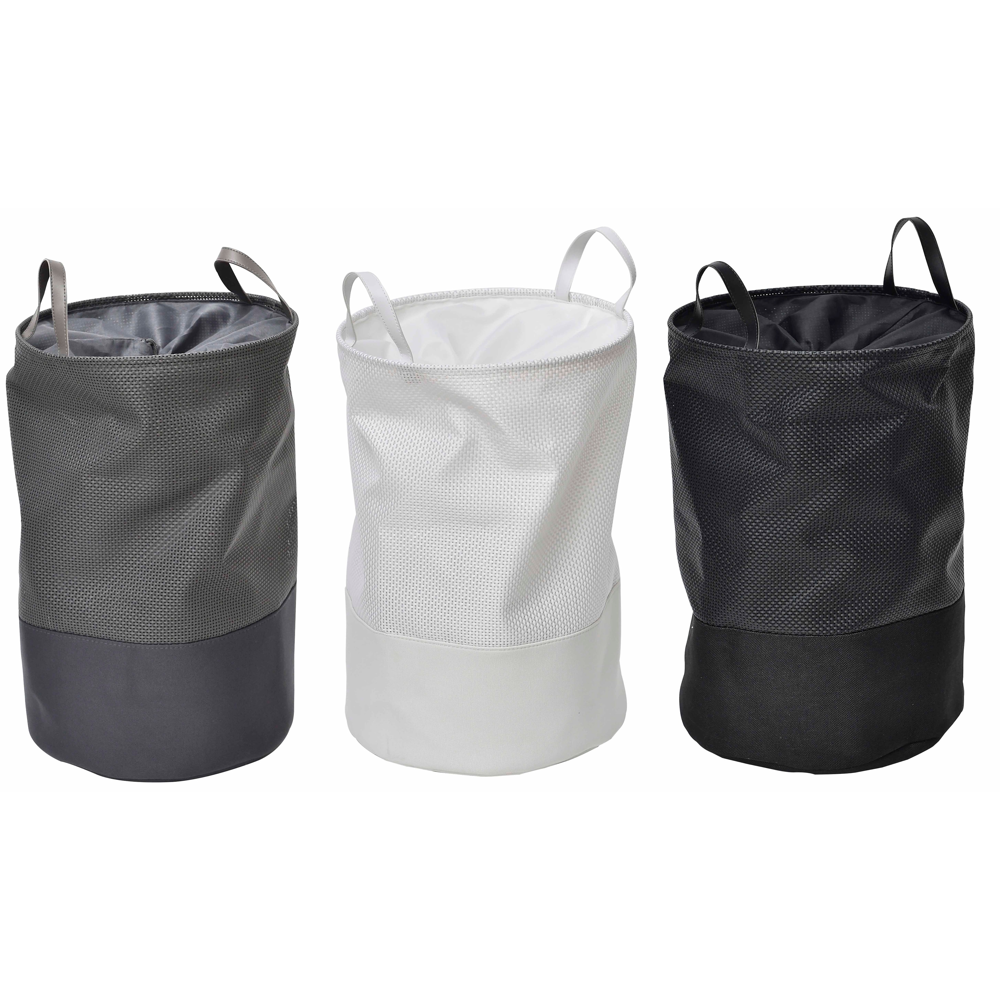 Evideco Pop Up Collapsible Laundry Hamper With Closing Mesh Evideco Pop Up Collapsible Laundry