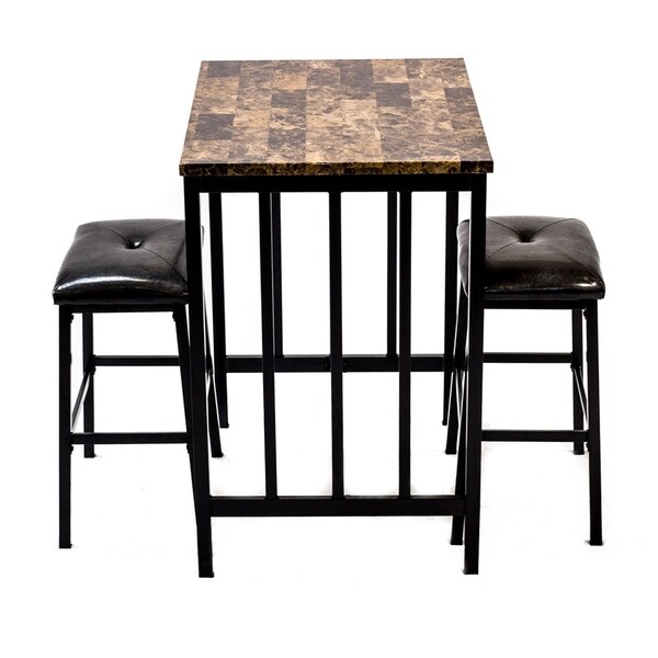 della 3 piece pub table set