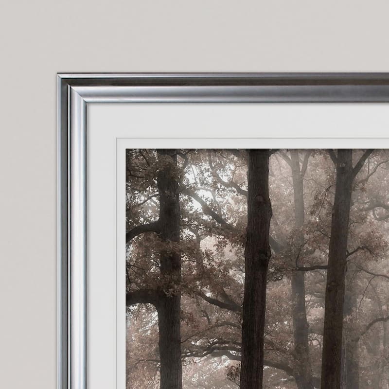 Misty Road - Premium Framed Print