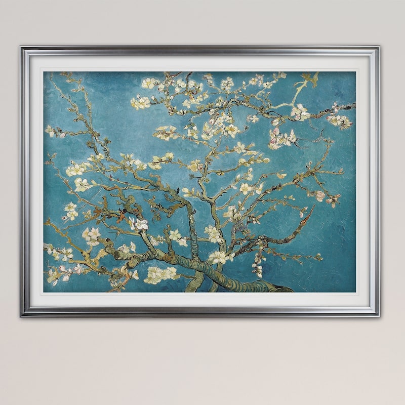 Almond-Blossom -by Van Gogh - Premium Framed Print