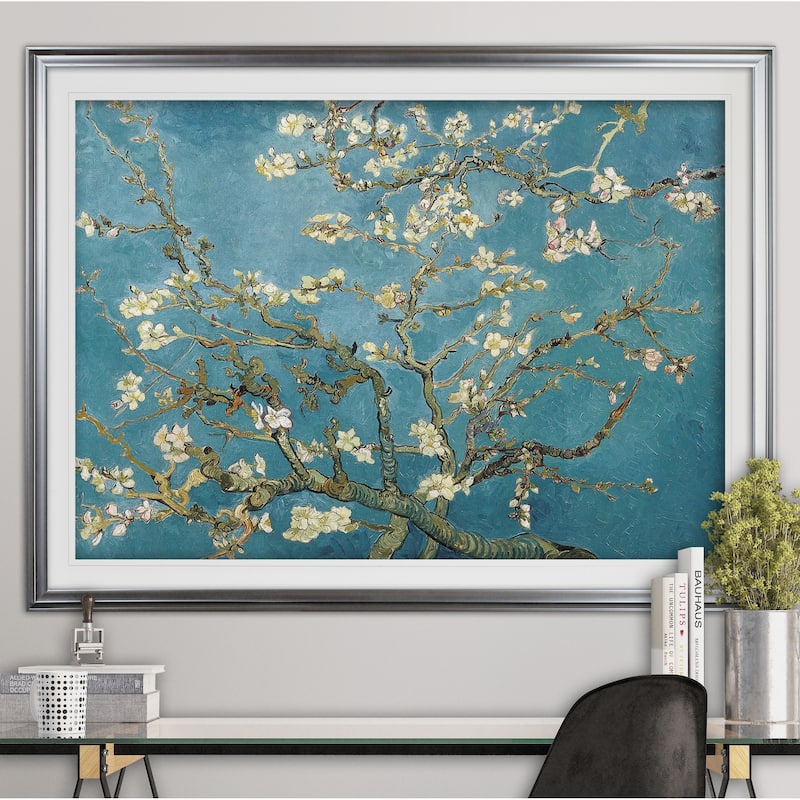 Almond-Blossom -by Van Gogh - Premium Framed Print