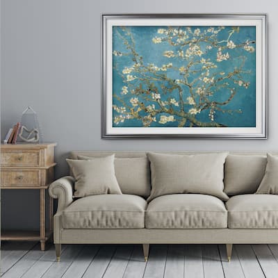 Almond-Blossom -by Van Gogh - Premium Framed Print