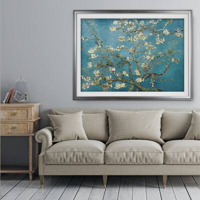 Almond-Blossom -by Van Gogh - Premium Framed Print