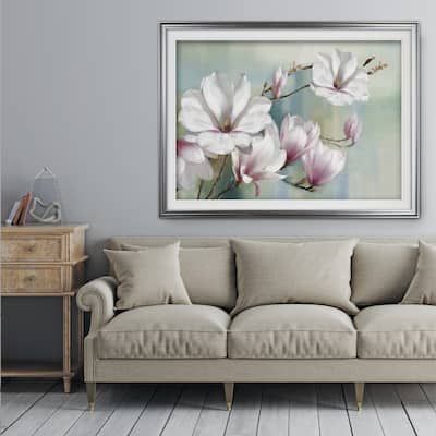 Magnolia Blooms - Premium Framed Print