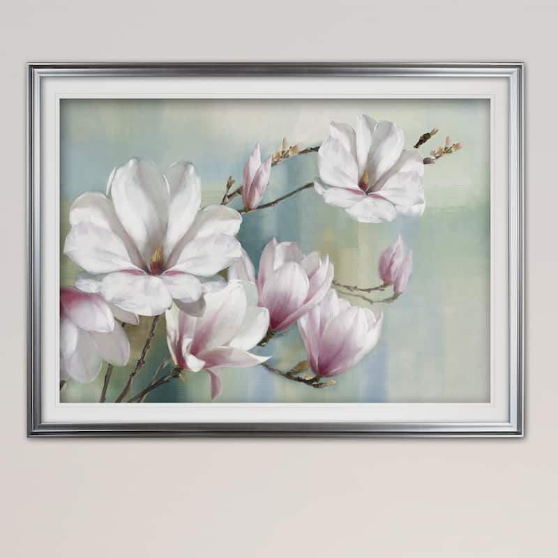 Magnolia Blooms - Premium Framed Print