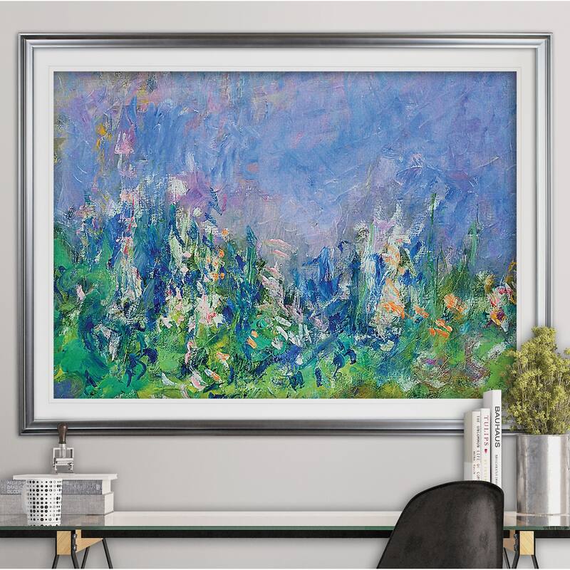 Lavender-Fields-Gallery -Claude Monet - Premium Framed Print