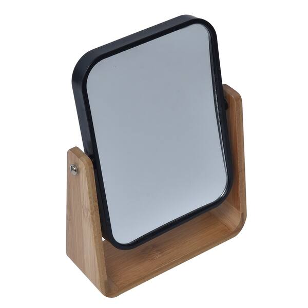 Magnifying Dual Sided Pivoting Vanity Mirror Countertop Magnifying Dual Sided Pivoting