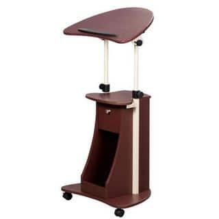 Laptop Desks For Less Urban Designs Sit To Stand Rolling Adjule Laptop Cart With Storage
