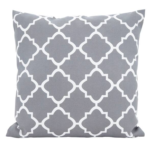Shop Moroccan Tile Poly Filled Throw Pillow Free Shipping On