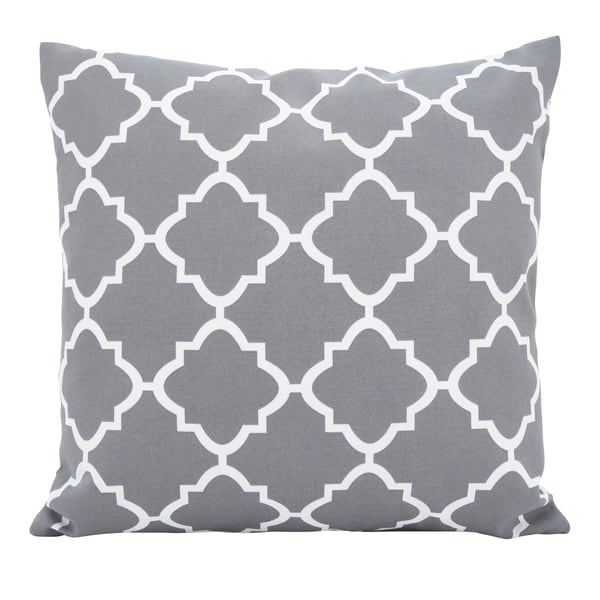 Shop Moroccan Tile Poly Filled Throw Pillow Free Shipping On
