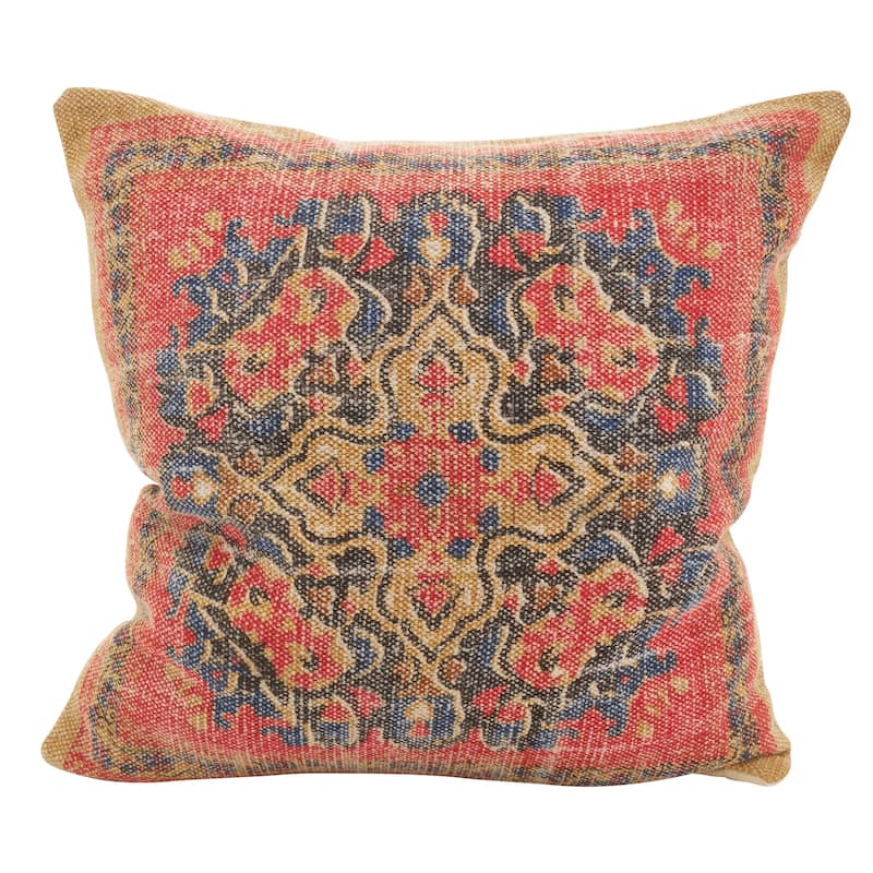 Bohemian Mosaic Down Filled Throw Pillow