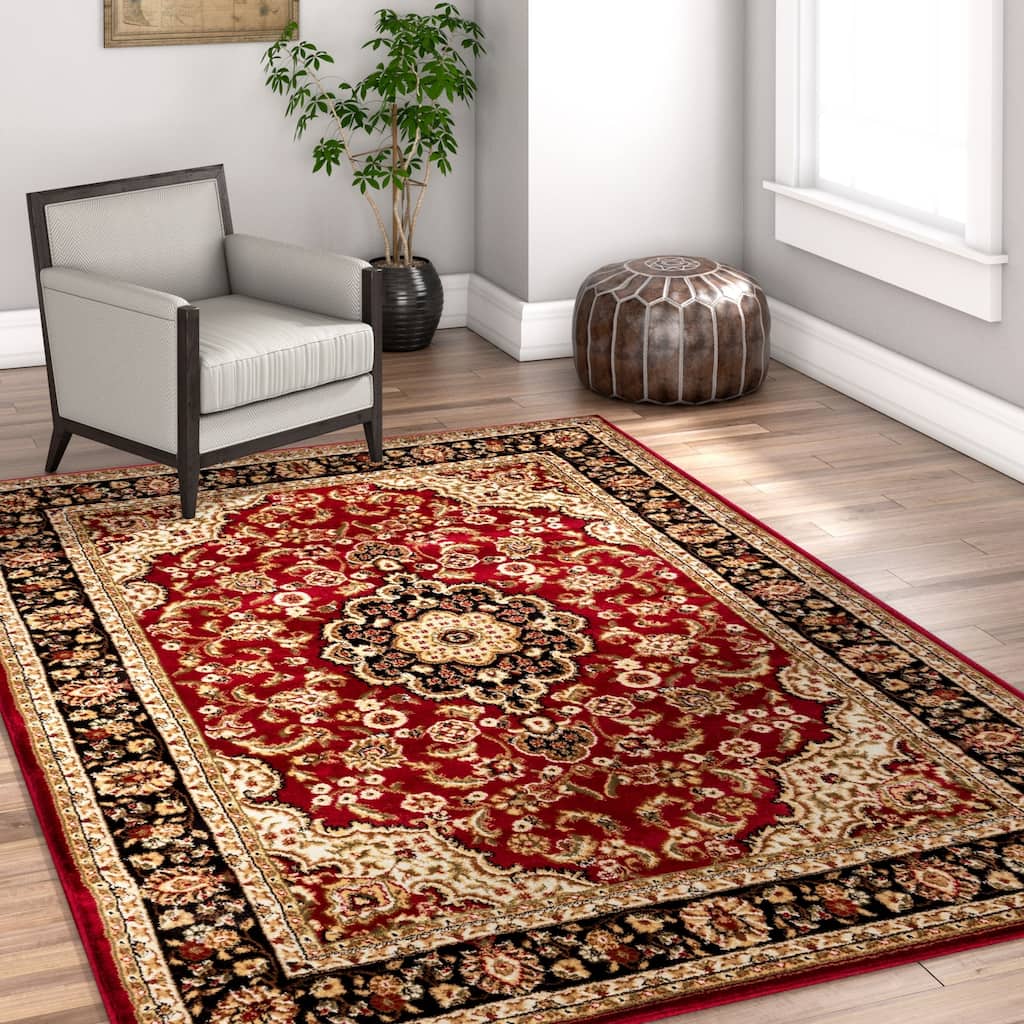 Well Woven Gwalia Traditional Persian Medallion Area Rug