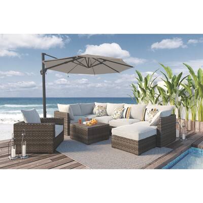 Signature Design by Ashley Spring Dew Gray Lounge Chair