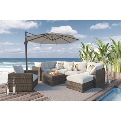 Signature Design by Ashley Spring Dew Gray Lounge Chair