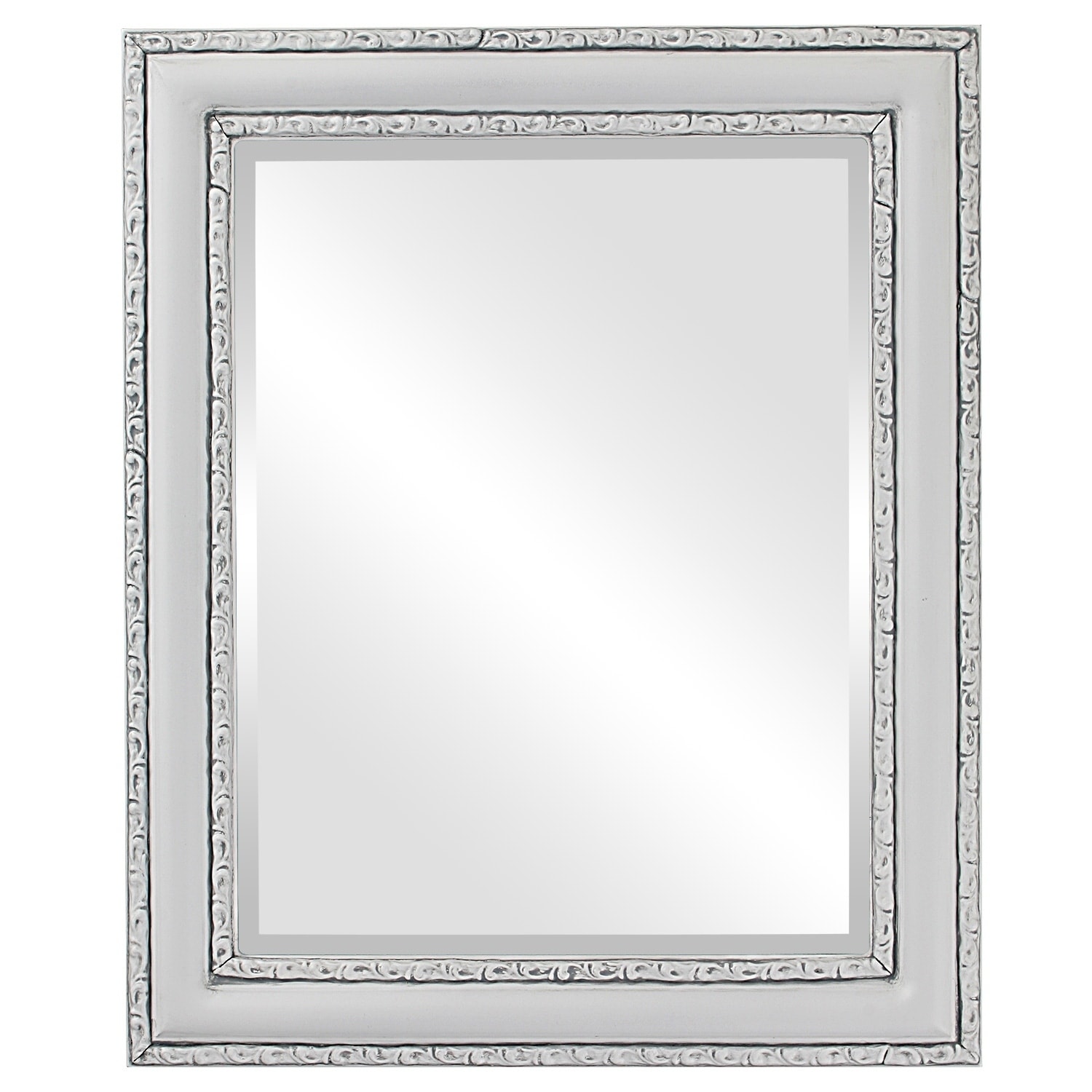 Dorset Rectangle Picture Frame - Linen White