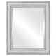 preview thumbnail 1 of 2, Dorset Framed Rectangle Mirror in Linen White