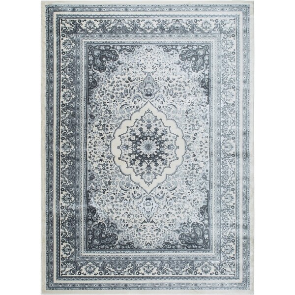 Shop Christian Siriano New York Jersey Geneva Area Rug, Ivory/Gray 31