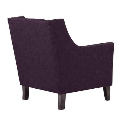 Adaline Accent Chair with Hallow Fabric # 696