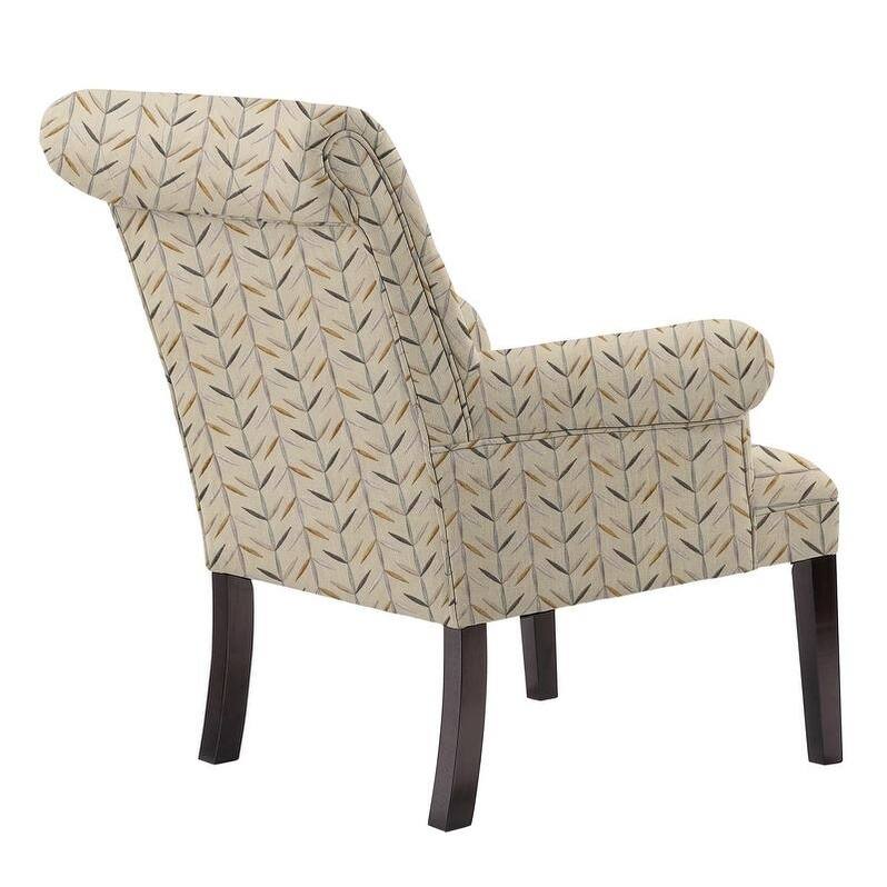 Leanne Accent Chair with Rehearsal Fabric # 740