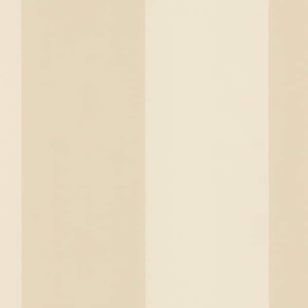 5.25" Stripe Laredo 32.7 Ft. x 20.5 In. Vinyl Tan Wide Striped Wallpaper Covering