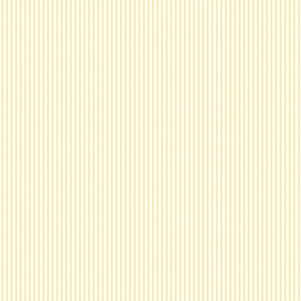 Baby Stripe Plano 32.7 Ft. x 20.5 In. Vinyl Yellow Mini Striped Wallpaper Covering