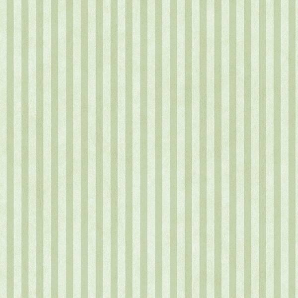 6mm Stripe Pasco 32.7 Ft. x 20.5 In. Vinyl Green Solid Striped Wallpaper Covering