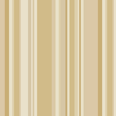 Arlington 32.7 Ft. x 20.5 In. Vinyl Yellow Multi Striped Wallpaper Covering