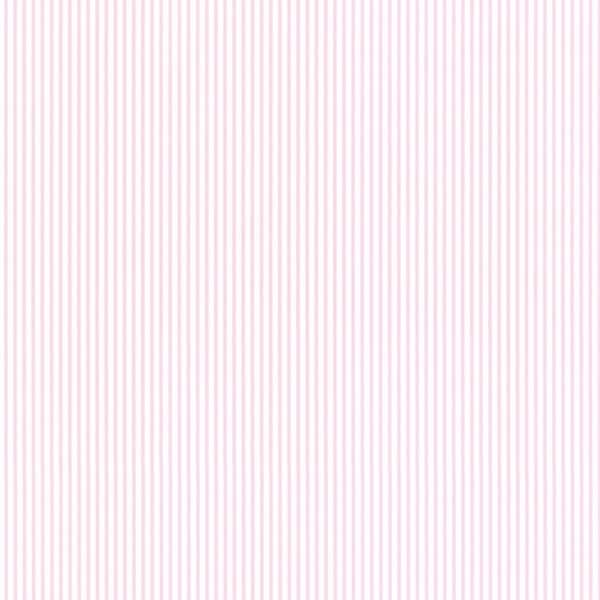 Baby Stripe Plano 32.7 Ft. x 20.5 In. Vinyl Pink Mini Striped Wallpaper Covering